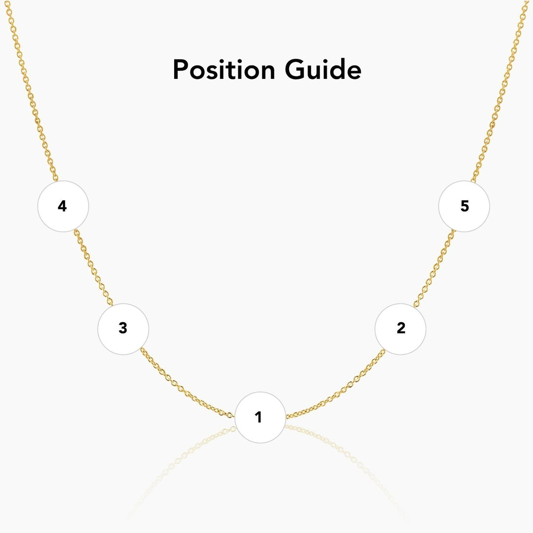 Multi Initial Necklace