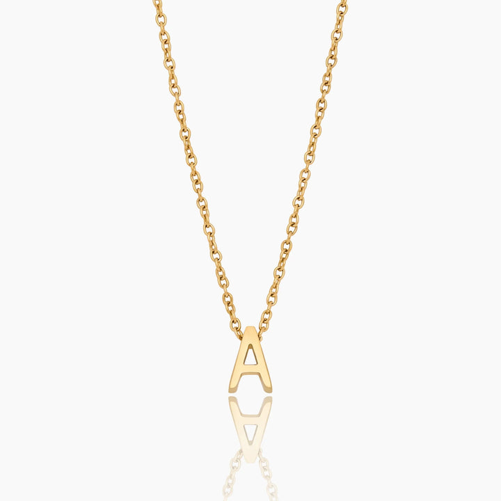 Dainty Initial Charm Necklace