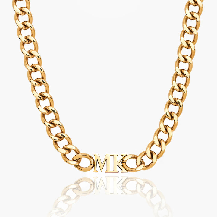 Initial Choker Necklace