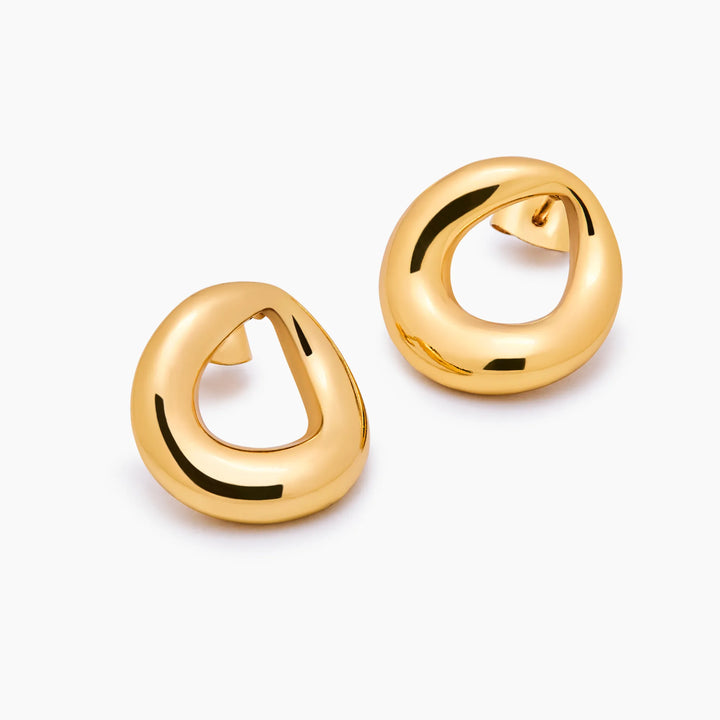Sculpted Loop Earrings