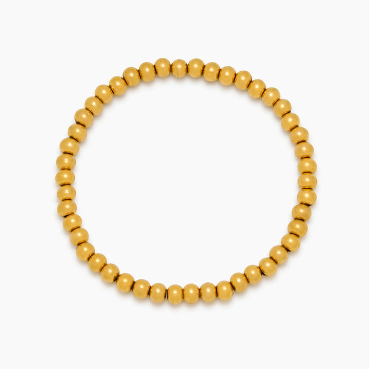 Gold Beaded Bracelet