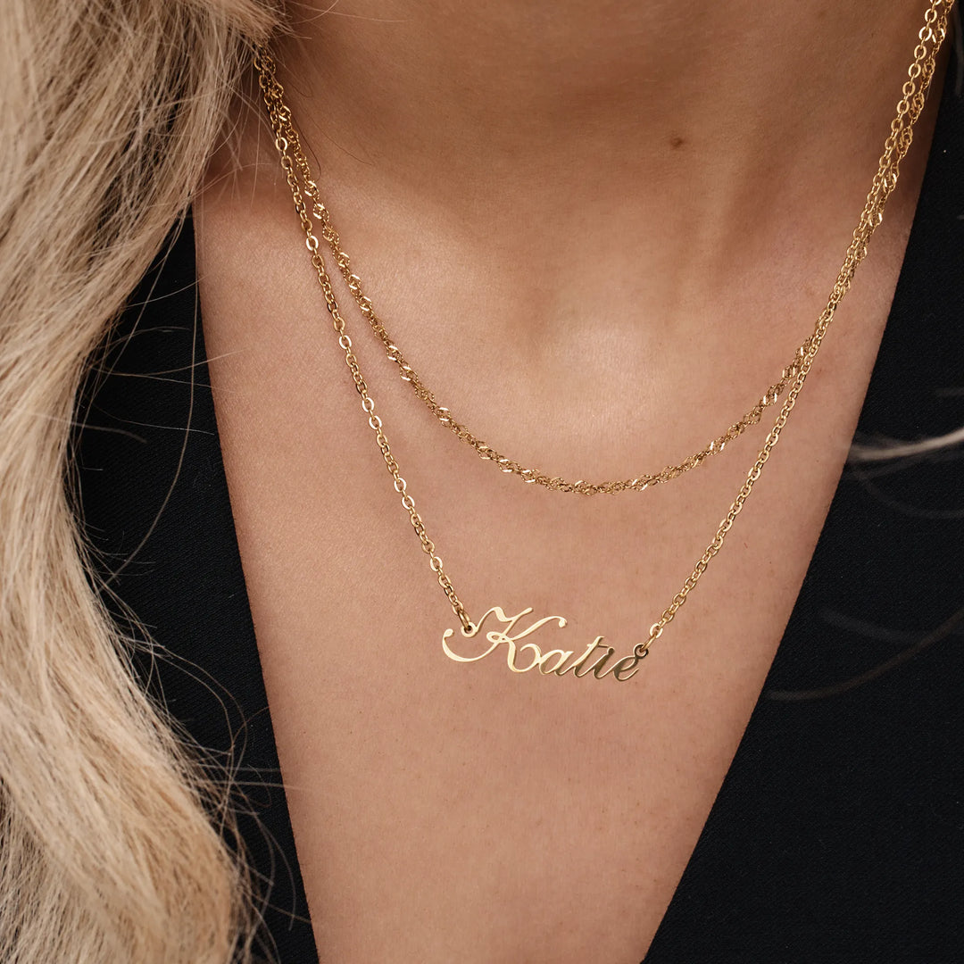 Lucce Signature Name Necklace