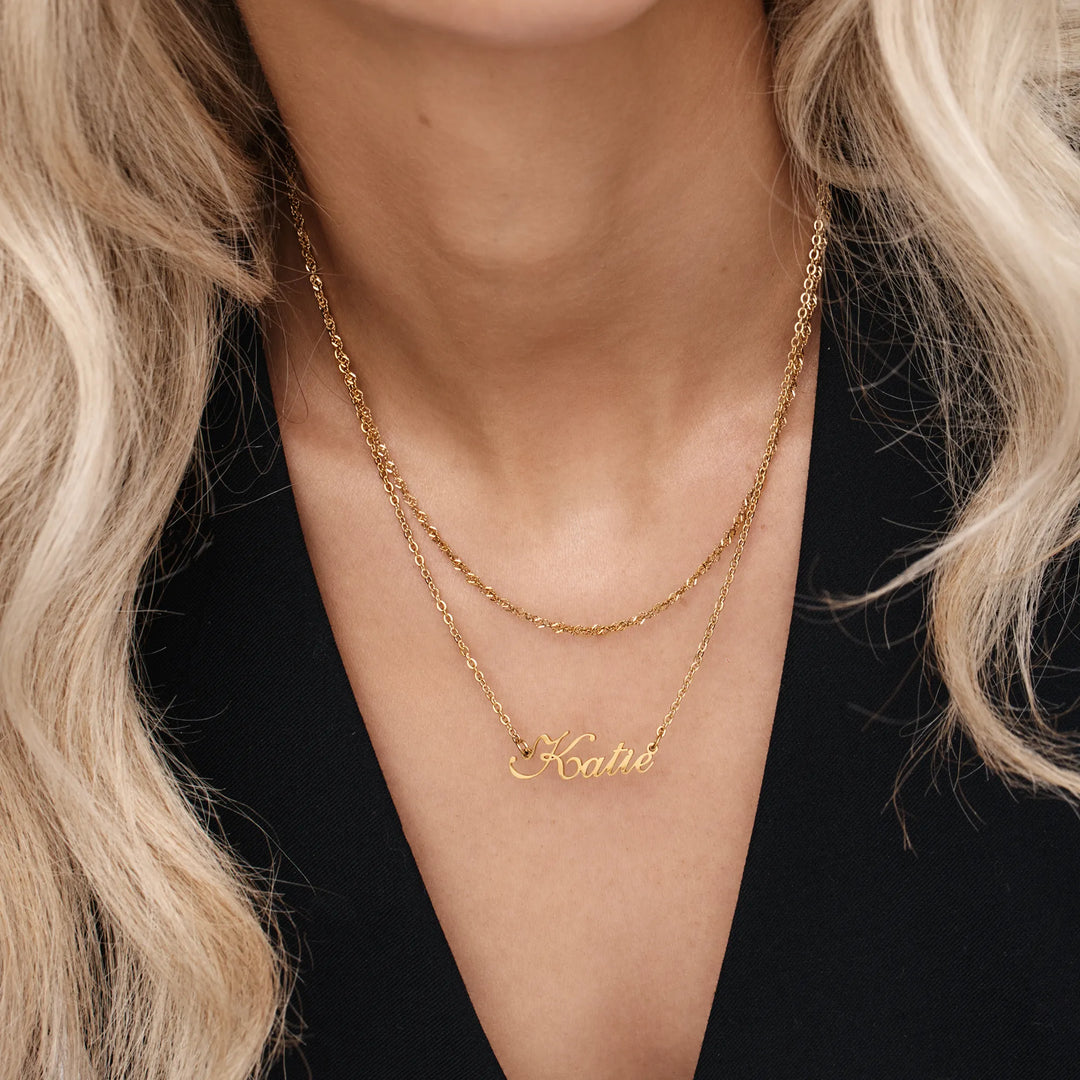 Lucce Signature Name Necklace