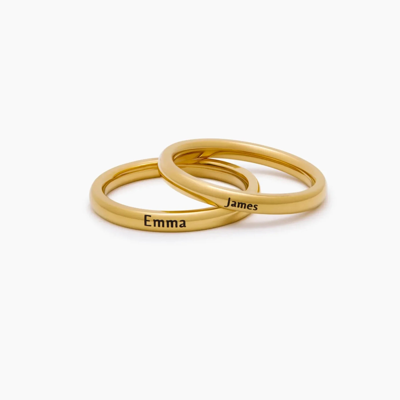 Dainty Stackable Name Ring – Lucce Jewelry