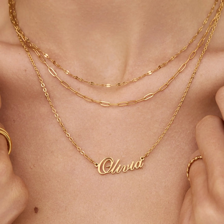 Lucce Signature Name Necklace
